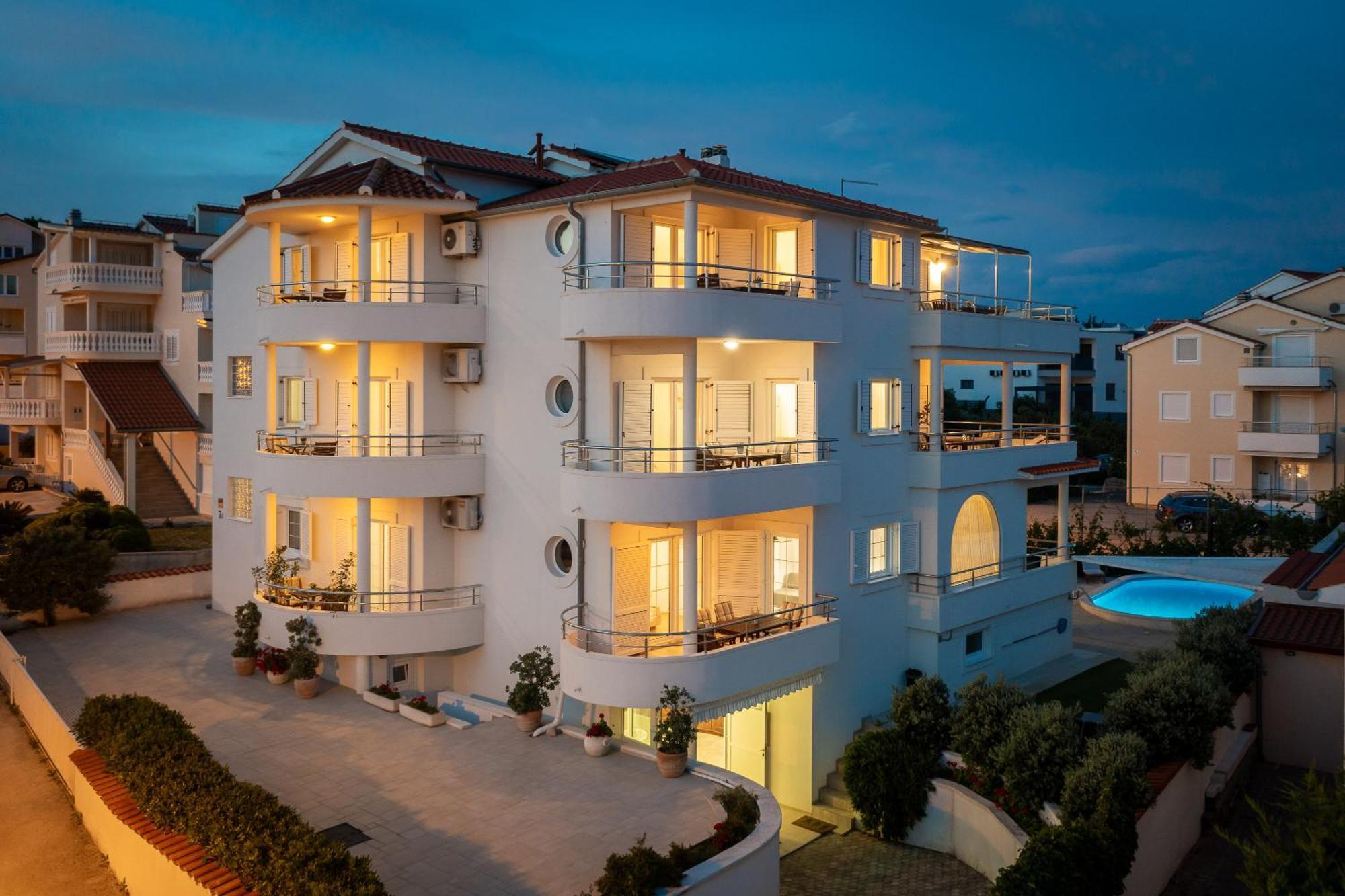 Apartments Tihi III Vodice Eksteriør bilde